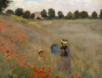 Die Mohnblumen in Argenteuil